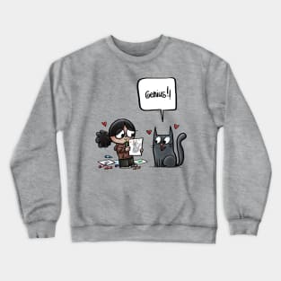 Cat Portraits Crewneck Sweatshirt